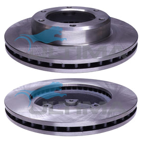 Brake Disc Rotor Front Fits Landcruiser FJ80, HDJ80, HZJ80 5/90 - 7/92 AAP782 - Ultima