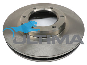 Brake Disc Rotor (F) Fits LandCruiser FZJ80, HDJ80, HZJ80 8/92 - 2/98 AAP784 - Ultima