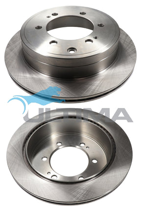 Brake Disc Rotor Rear Fits Landcruiser FZJ70/75, HZJ70/73/75 AAP787 - Ultima
