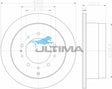 Brake Disc Rotor Rear Fits Landcruiser UZJ100 AAP789 - Ultima