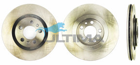 Brake Disc Rotor Fits Audi & VW Vented 97-2011 AAP801 - Ultima