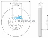 Brake Disc Rotor (F) Fits Astra TS Non-ABS AAP817 - Ultima