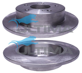 Brake Disc Rotor Rear Fits Nissan 200SX S14, S15 AAP906 - Ultima