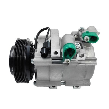 AC Compressor With Clutch Fit For Hyundai iLoad & iMax TQ 2.4L Petrol Models CM1922 02/2008-ON - Machter