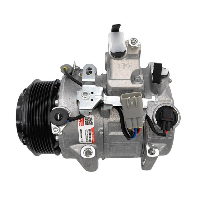 Air Con AC Compressor Fit For Toyota Kluger GSU40R GSU45R 3.5L 2GR-FE P/N 7SBH17C Square Plug 2007-2014 8832048150 ACC-TA015 - Machter