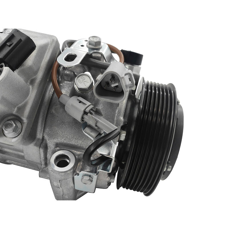 A/C Compressor Fit For Toyota Kluger GSU40 GSU45 With Dual AC 12V 7PV 115MM TSB19C 447260-3712 2007-2014 ACC-TA026 - Machter