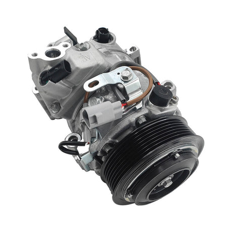 A/C Compressor Fit For Toyota Kluger GSU40 GSU45 With Dual AC 12V 7PV 115MM TSB19C 447260-3712 2007-2014 - Machter