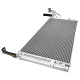A/C Condenser With Bracket & Receiver Drier Fit For Hyundai Santa Fe SM G6EA G4JS 2000-2006 ACDR-HY001 - Machter