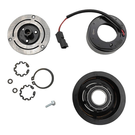 A/C Compressor Clutch Set Fit For Mazda BT50 UP UR 2.2L 2198cc 3.2L 3196cc AB3919D629AA 2011-2019 - Machter