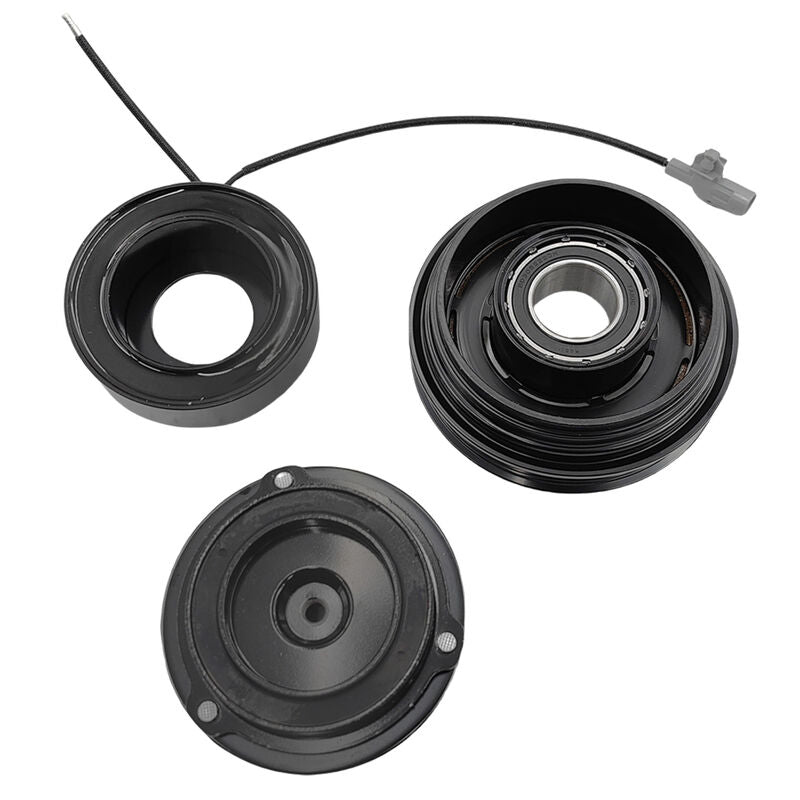 A/C Compressor Clutch Set Fit For Toyota Landcruiser HD78R HDJ79R HDJ100R 1HD-FTE 4.2L 6 Cyl 1999-2007 ACLM-TA002 - Machter