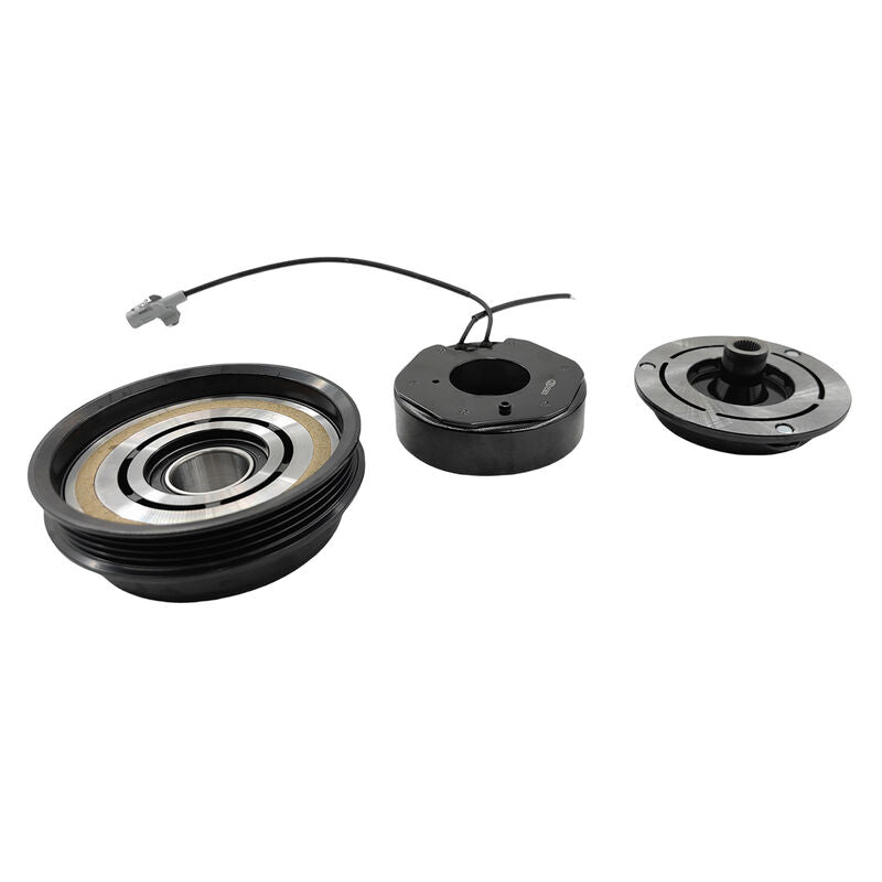 A/C Compressor Clutch Set Fit For Toyota Landcruiser HD78R HDJ79R HDJ100R 1HD-FTE 4.2L 6 Cyl 1999-2007 ACLM-TA002 - Machter