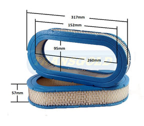 Air Filter Stanza 78-83/180B 72-77/200B 78-81 AF0257 - Transgold | Universal Auto Spares