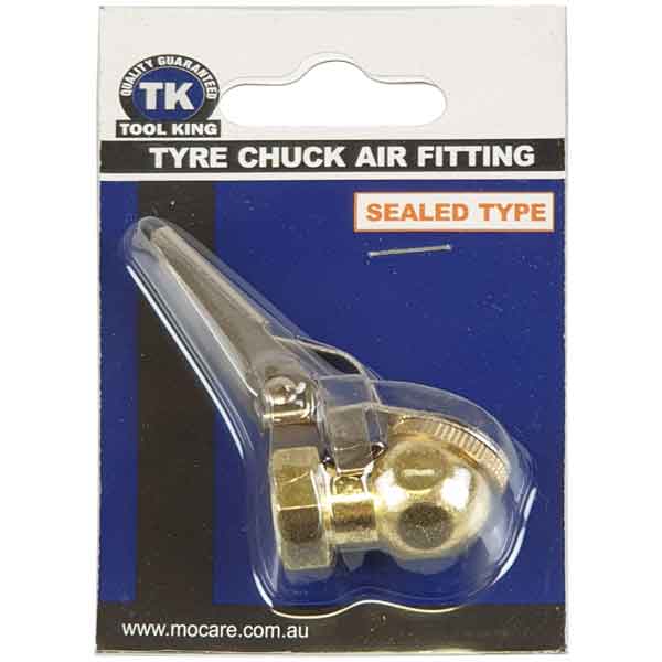 Tyre Valve Air Chuck Sealed 1/4" BSP Female - Tool King | Universal Auto Spares