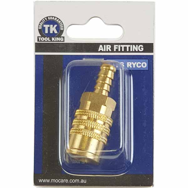 Ryco Quick Coupler 3/8" Hose/Tail Air Fitting - Tool King | Universal Auto Spares