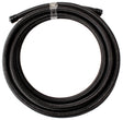 SS Braided Hose -7AN 6 Metre Black S/S 9.6mm ID 15.7mm OD AF100-07-6MBLK - Aeroflow