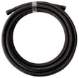 SS Braided Hose -9AN 6 Metre Black S/S 12.7mm ID 18.3mm OD Black Stainless Steel AF100-09-6MBLK - Aeroflow