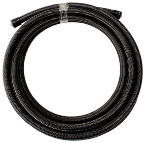 SS Braided Hose -10AN 3 Metre Black S/S 14.2mm ID 20.8mm OD AF100-10-3MBLK - Aeroflow