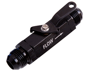 Shut Off Valve -10AN Black AF1000-10BLK - Aeroflow
