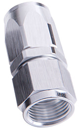 -8AN Taper Series Straight Hose End Silver AF101-08S - Aeroflow
