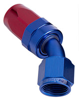 -16AN Taper Series 45 Degree Hose End Blue AF102-16 - Aeroflow