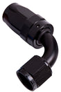 -6AN Taper Series 90 Degree Hose End Black AF103-06BLK - Aeroflow