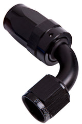 -8AN Taper Series 90 Degree Hose End Black AF103-08BLK - Aeroflow