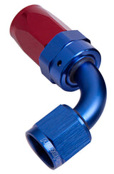 -12AN Taper Series 90 Degree Hose End Blue AF103-12 - Aeroflow