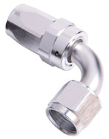 -12AN Taper Series 90 Degree Hose End Silver AF103-12S - Aeroflow