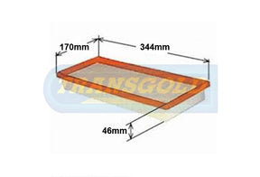 Air Filter Volvo S40 95-04 1.6, 1.8 AF1049 - Transgold | Universal Auto Spares