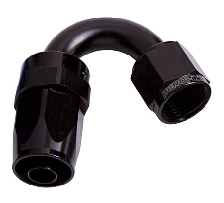 -6AN Taper Series 150 Degree Hose End Black AF105-06BLK - Aeroflow