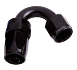 -8AN Taper Series 150 Degree Hose End Black AF105-08BLK - Aeroflow