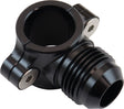 Clamp On 5/8" Hard Line To -10-10AN Male AN Adapter Black AF107-10-10BLK - Aeroflow