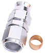 3/4" Hard Line To -12AN Female Adapter Silver W/ Olive AF109-12S - Aeroflow