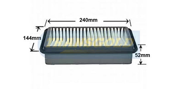 Air Filter Suzuki Carry 1.3L 99-On (Wa1105) AF1105 - Transgold | Universal Auto Spares