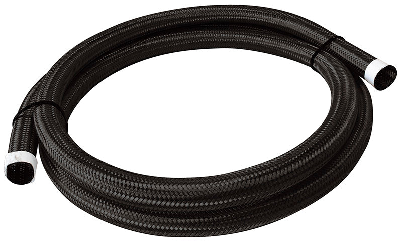 111 Series Black Braided Cover 83-.95" 21-24 Mm 3 Metres AF111-024-3MBLK - Aeroflow