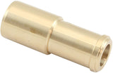 Ford 351C Brass 5/8" To 3/4" Stepped Fitting Water Outlet Block AF117 - Aeroflow