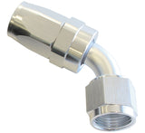 -20AN Taper Series 60 Degree Hose End Silver AF118-20S - Aeroflow