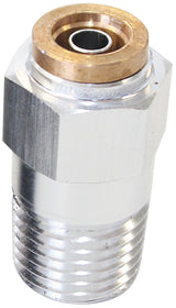 1/8" NPT Straight To 3/16" 120 Series Nylon Silver Fitting AF121-02S - Aeroflow