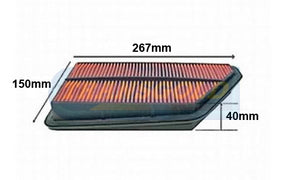 Air Filter Honda Integra 90-6/93 AF1224 - Transgold | Universal Auto Spares