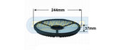 Air Filter Holden Barina/Suzuki Swift Sf 89-95 AF1240 - Transgold | Universal Auto Spares