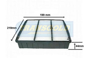 Air Filter Lancer Lb,Lc,Ca,Cb,Cc 92-96/Proton Satria,M21 97-9 AF1273 - Transgold | Universal Auto Spares