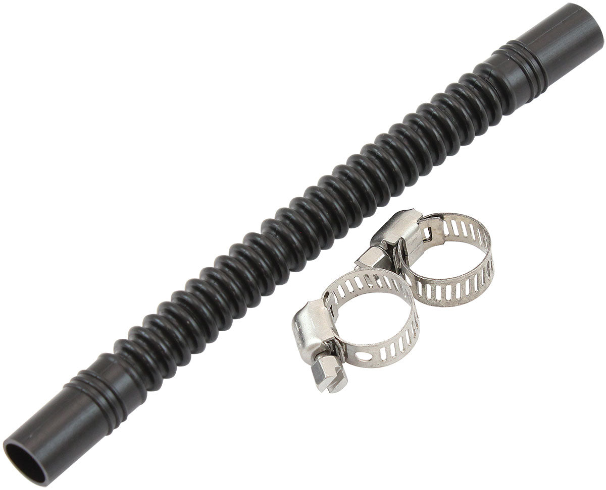3/8" In Tank Fuel Hose 150mm Length E85 Nylon Flexible 10mm AF130-06-150 - Aeroflow