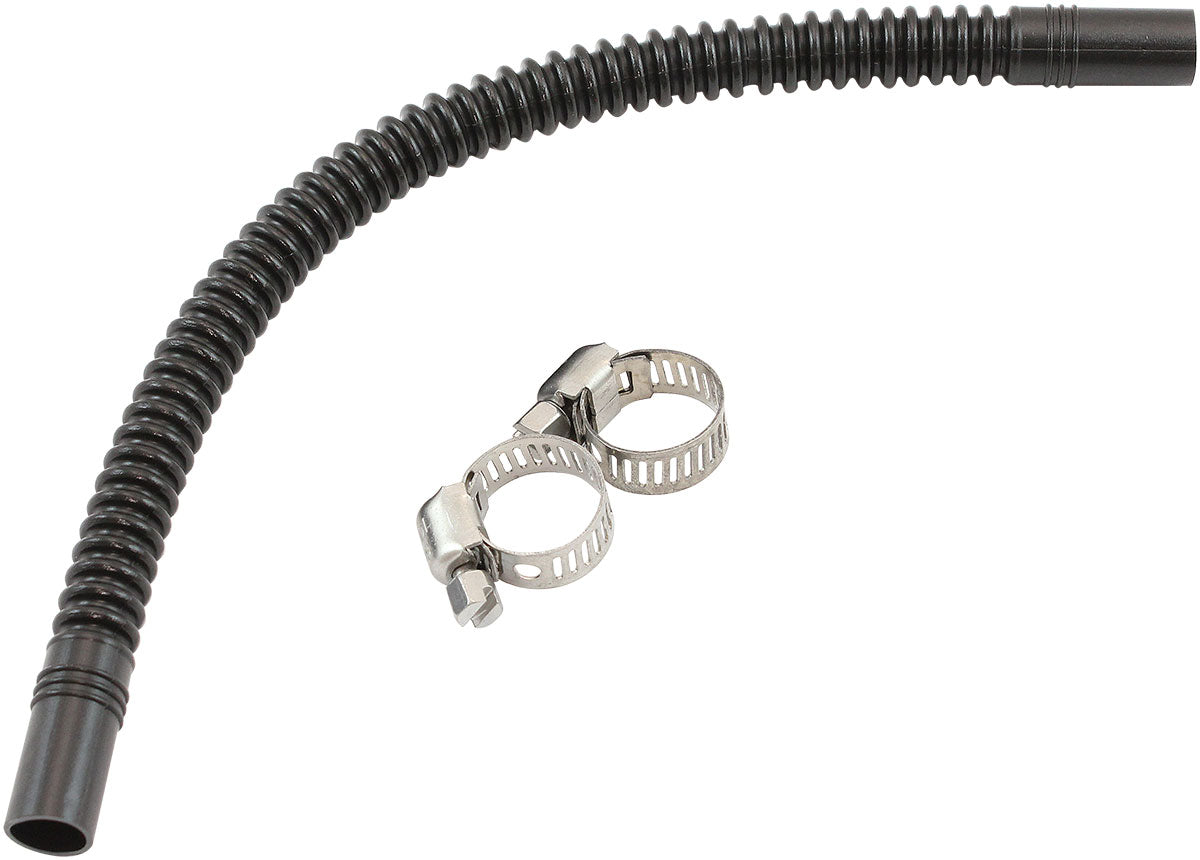 3/8" In Tank Fuel Hose 250mm Length E85 Nylon Flexible 10mm AF130-06-250 - Aeroflow