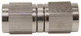S/S Straight Female Flare -3AN Silver Swivel Coupler Stainless AF131-03SS - Aeroflow