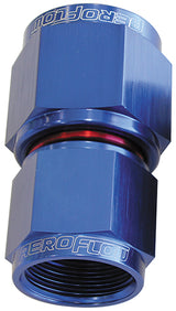 Swivel Coupler Reducer -6AN To -4AN Blue Female Coupler AF131-04-06 - Aeroflow
