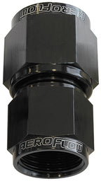Swivel Coupler Reducer -8AN To -6AN Black Female Coupler AF131-06-08BLK - Aeroflow
