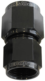 Swivel Coupler Reducer -8AN To -6AN Black Female Coupler AF131-06-08BLK - Aeroflow