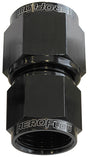 Swivel Coupler Reducer -10AN To -8AN Black Female Reducer AF131-08-10BLK - Aeroflow