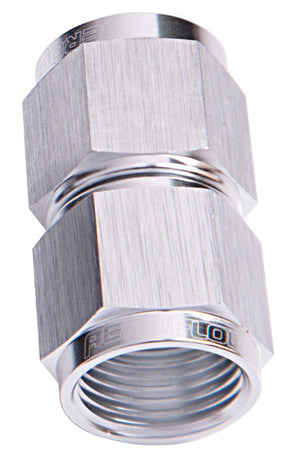 Straight Female Flare -20AN Silver Coupler AF131-20S - Aeroflow