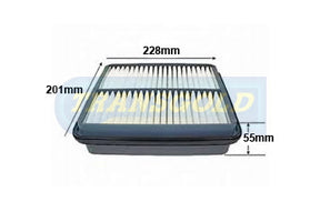 Air Filter Suzuki Grand Vitara 2.Ol 4 Cyl, 2.5L V6 4/98-00 AF1340 - Transgold | Universal Auto Spares